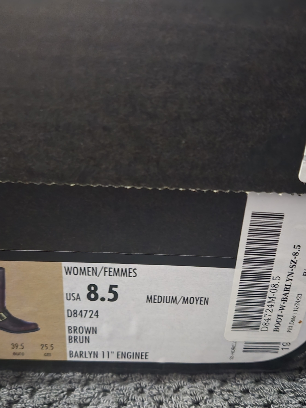 Harley-Davidson Women's Barlyn 11" Engineer Boots — Size 8.5 Medium, Brown